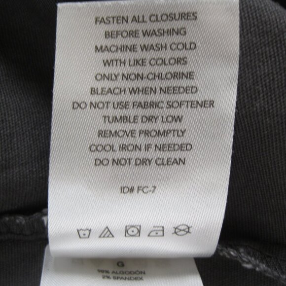 Rugged Elements men’s outdoor button down work Canvas shirt long sleeves gray, L - Picture 10 of 10